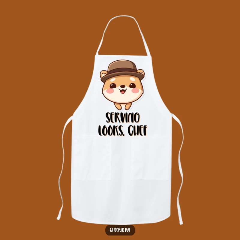 Funny Bowler Hat Animal Apron - Stylish Kitchen Fun - Perfect Funny Gift!