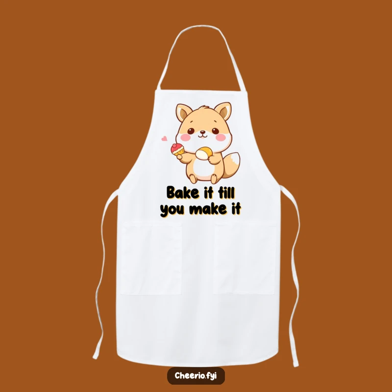 Funny Happy Animal Pastry Apron: Bake Up Some Smiles