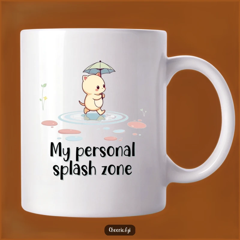 Funny Creature Umbrella Puddle Mug: A Hilarious Gift for Rainy Day Lovers