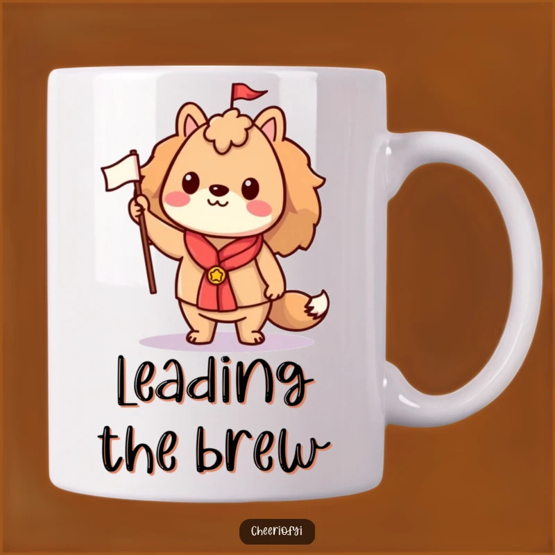 Funny Proud Animal Flag Mug: Standing Tall, Patriotic Humorous Gift