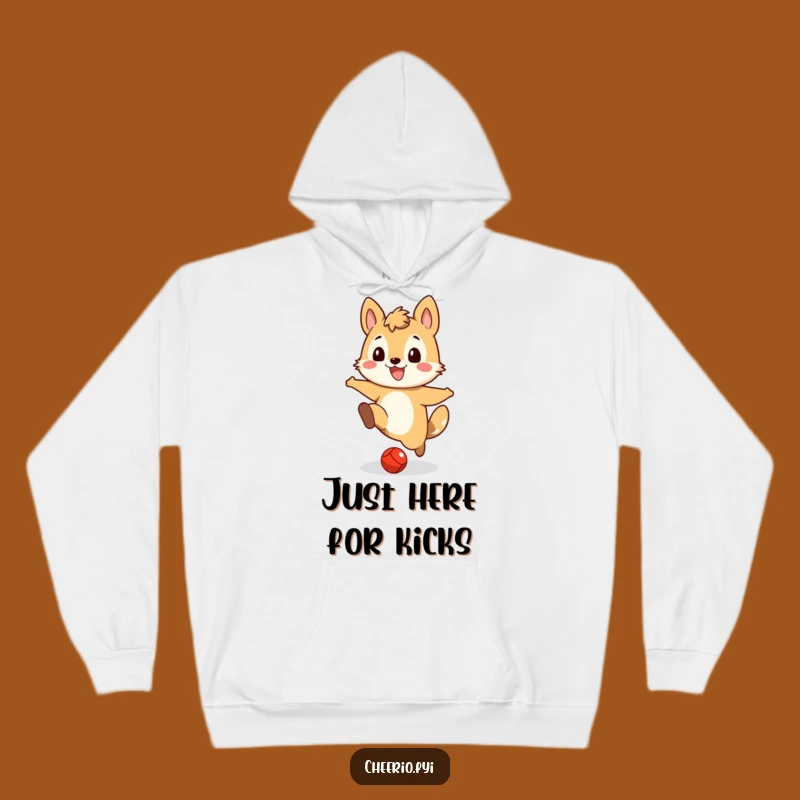 Funny Animal Kicker Hoodie, Cozy and Playful Fun for Chilly Days