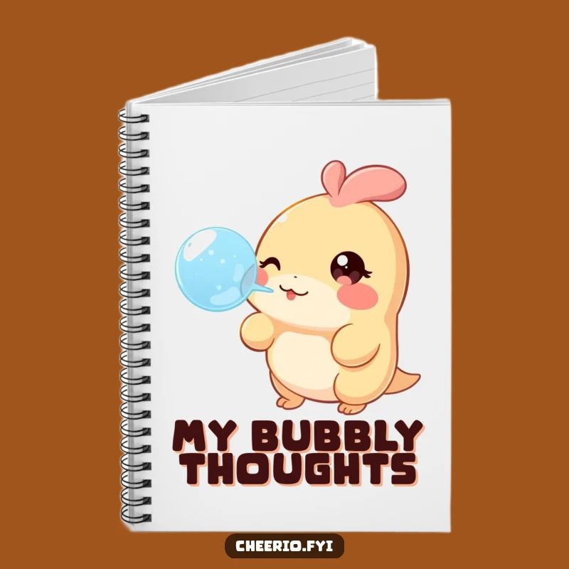 Funny Bubble Creature Notebook: Jot Down Ideas with Cheerful Bubbles!