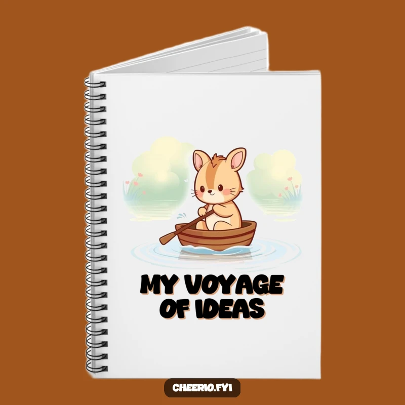 Funny British Animal Rowing Boat Notebook: Jot Down Ideas with Humorous River Fun!