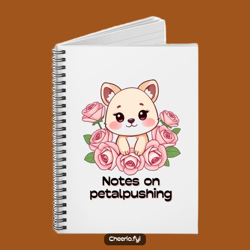Funny Cheeky Animal Roses Notebook: Jot Down Ideas with Sass