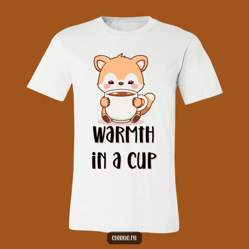 Funny Cocoa Animal T-Shirt: Wear the Warmth of Hot Cocoa!